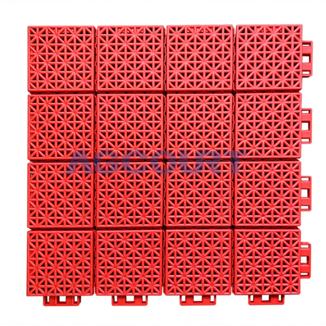 AG-02 Soft-Connect PP Tiles Interlocking Suspended Modular Flooring