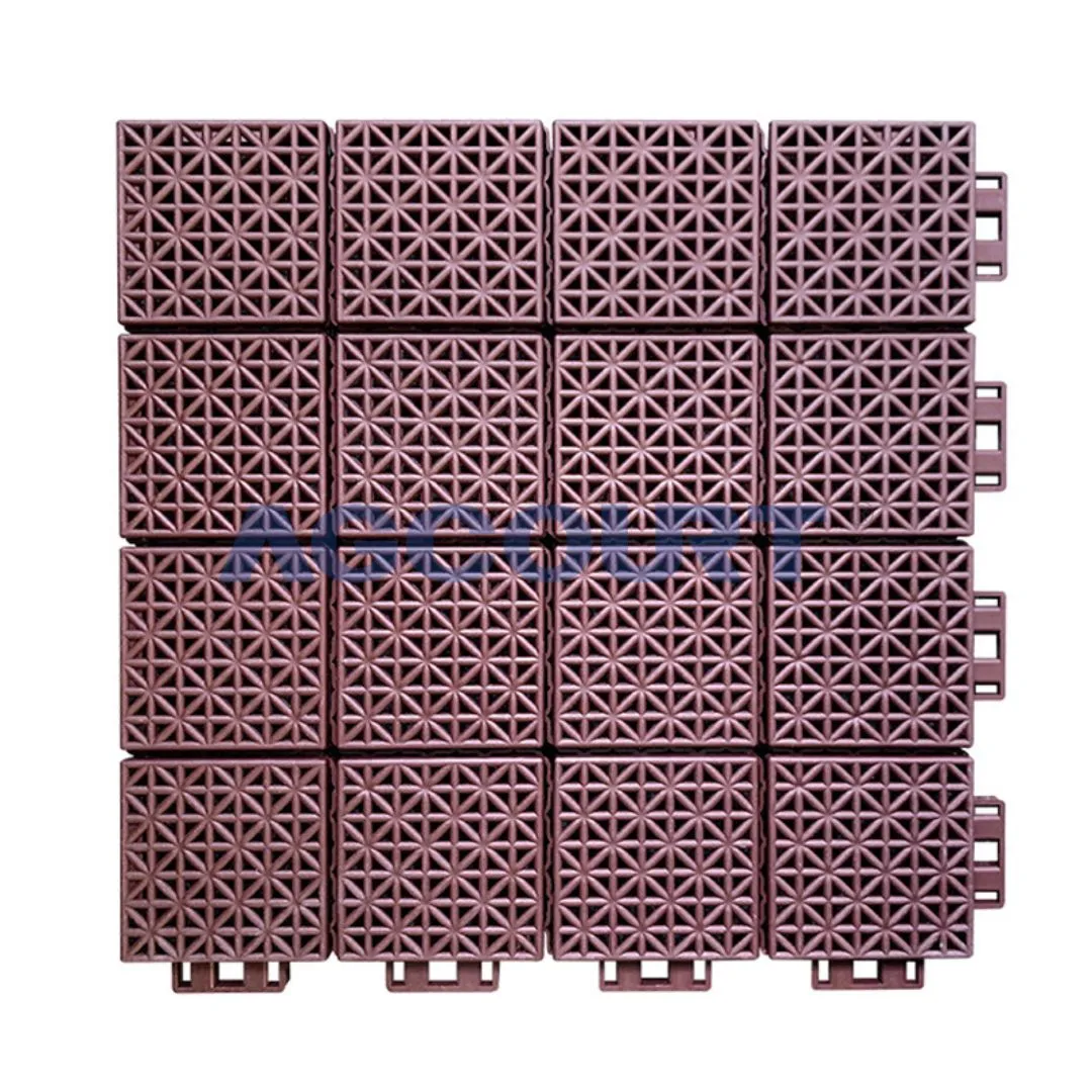AG-02 Soft-Connect PP Tiles Interlocking Suspended Modular Flooring